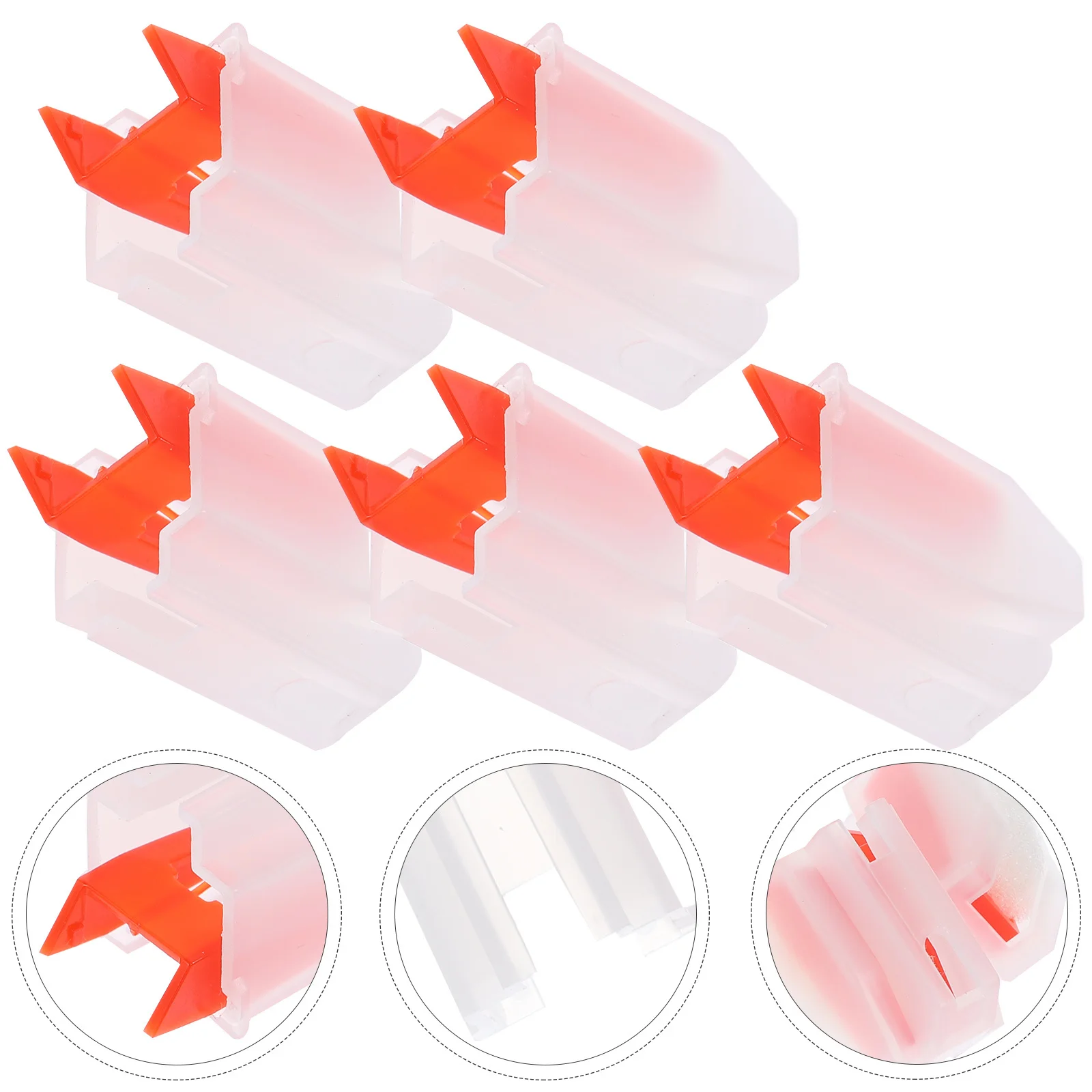 

5Pcs Stylus Replacement Needle Record Player Pickup Durable Plastic Turntable Needle for Vinyl Compatible Universal Stylus