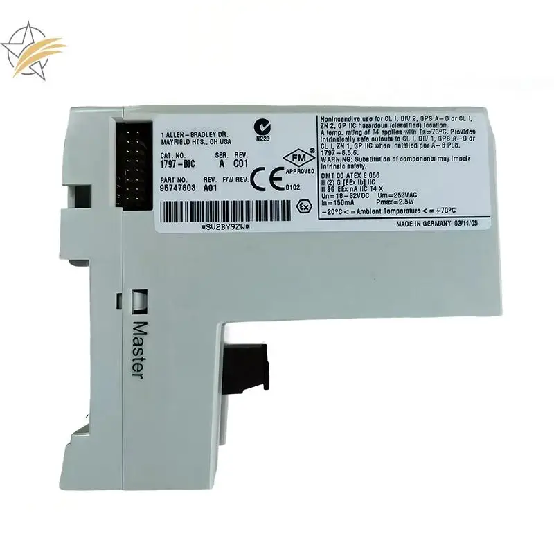 

Brand New Authentic Original Unopened 1797-BIC Bus Flexible Expansion Isolator PLC Controller Spot Stock Expedited Delivery