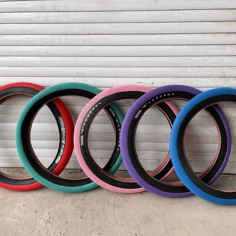 BMX 20*2.4 20-Inch Bicycle Multiple Colors Outer Tire Performing Car Tire Color Special Pattern 40psi