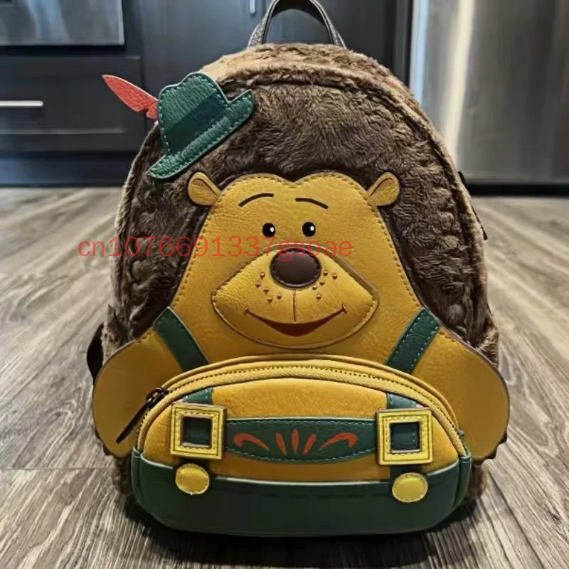 Loungefly Disney Eeyore Mini Backpack With Front Zipper Pocket Adjustable Shoulder Straps For Women Daily Casual Travel view 2
