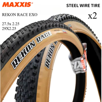 2PCS MAXXIS 29 MTB Bicycle Tire 27.5x2.25 29x2.25 REKON RACE EXO Tires Anti Puncture Tyre MTB Bike Off-road Downhill Tire