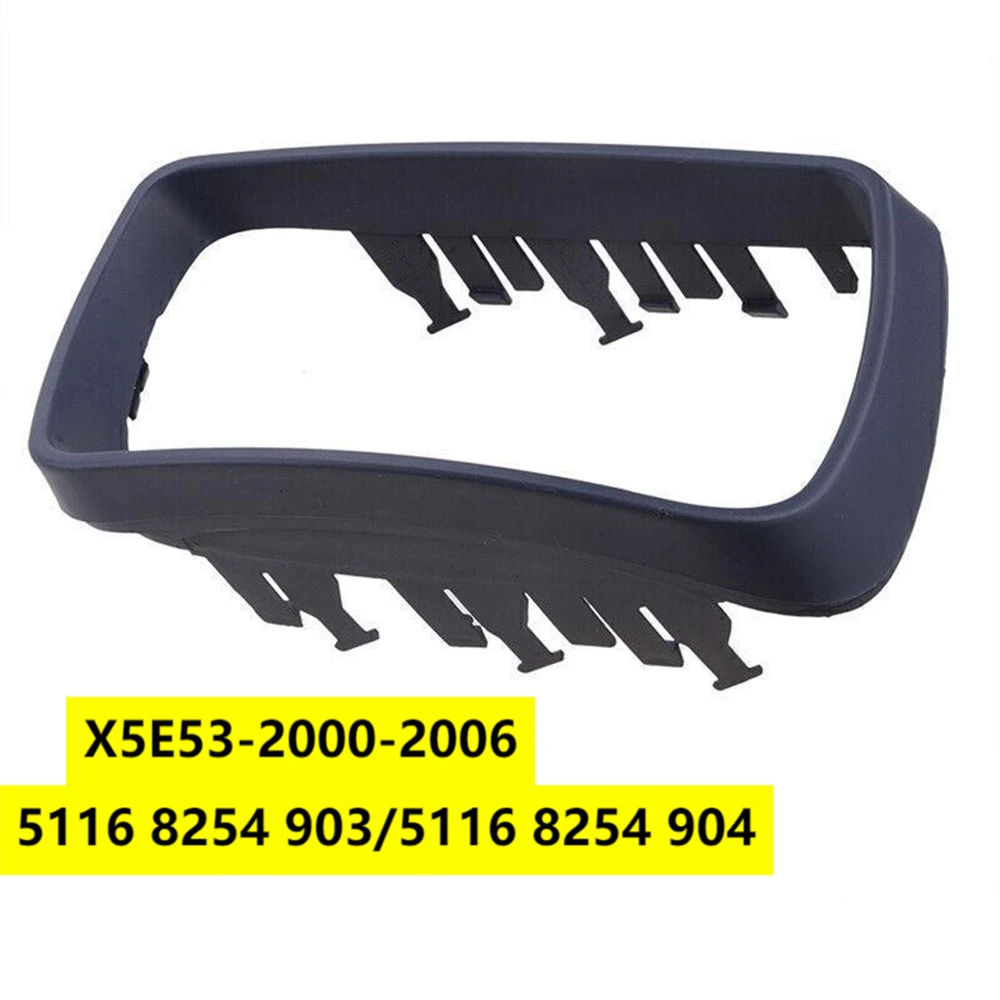 

Door Side Mirror Frame Trim Ring for BMW E53 X5 3.0d 3.0i 4.4i 1999-2006 51168254904 51168254903 Automobile Accessories