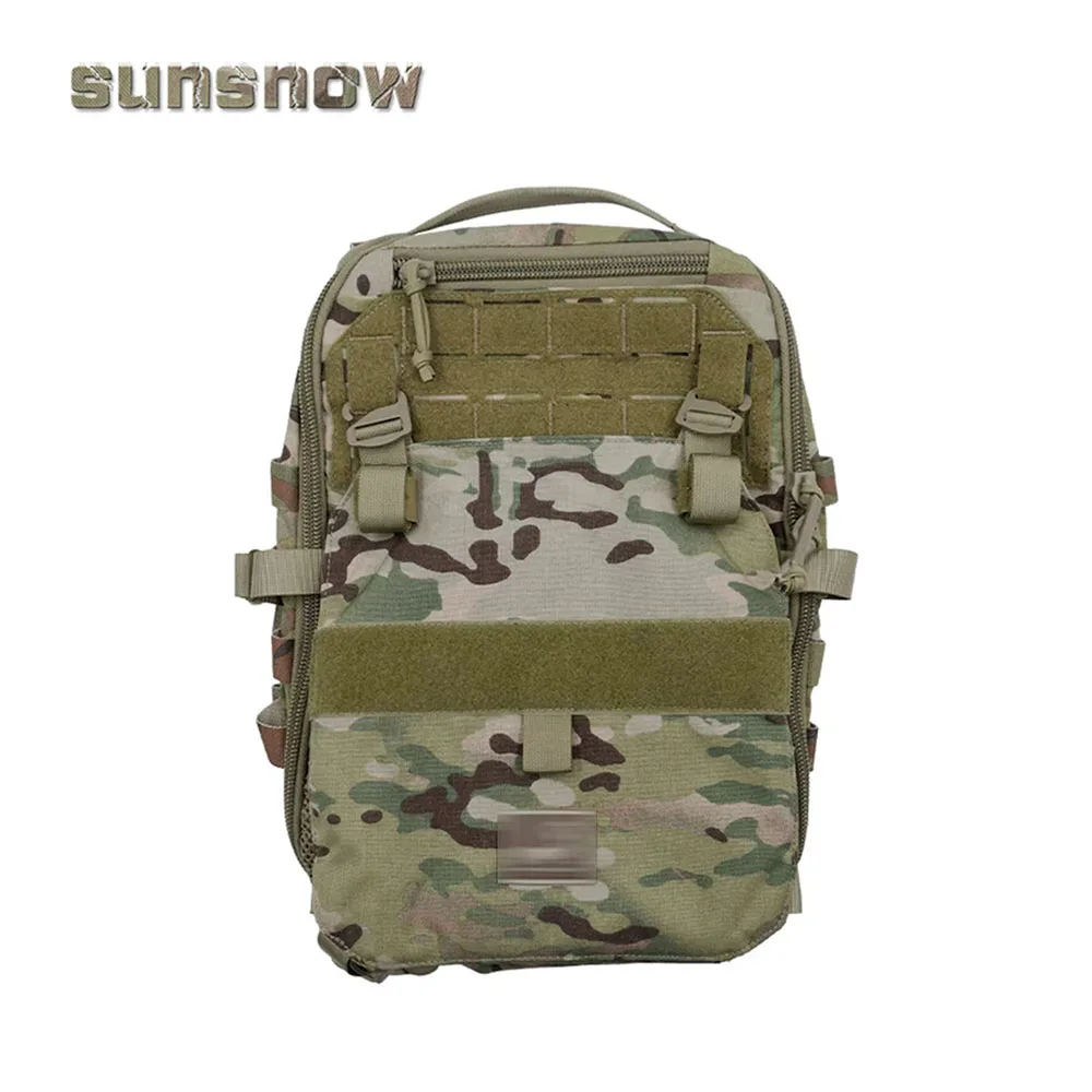 3.0 Version Tactical Assault Backpack Modular Backplate Outdoor Travel Rucksack With Helmet Bag