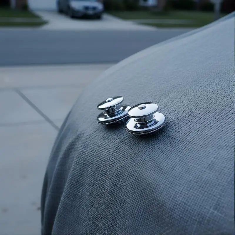 Stainless Steel Snaps 40 Sets Heavy Duty Canvas Buckle Rustproof Marine Grade for Boat RV Awning Canvas Fixing