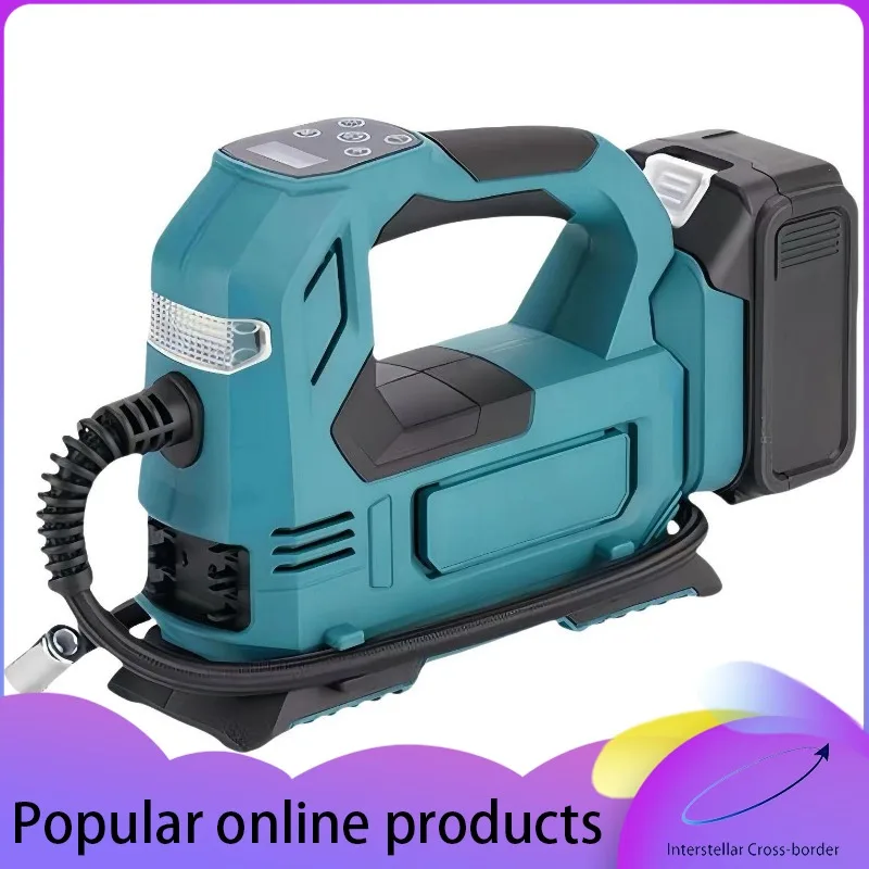 

Портативный беспроводной насос для накачивания автомобильных шин, электрический воздушный насос высокого давления для транспортных средств и наружного использования