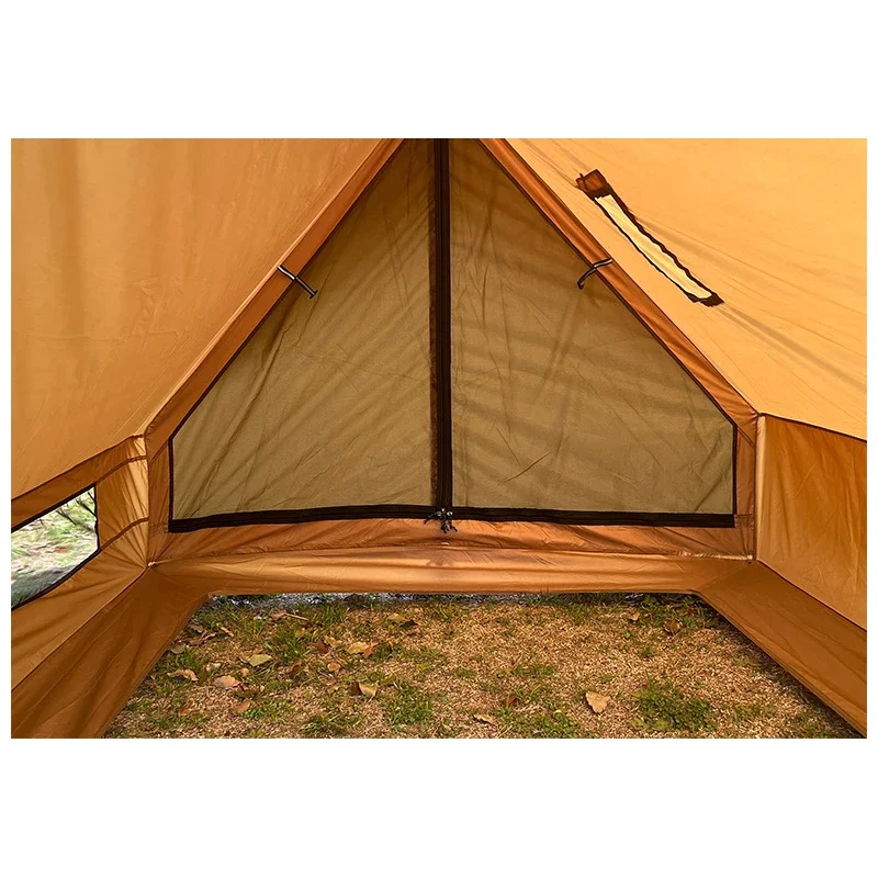 

Lightweight 1-2 Person Waterproof Cabin Tent for Winter Outdoor Camping Hiking Hunting with Jack for Backpacking