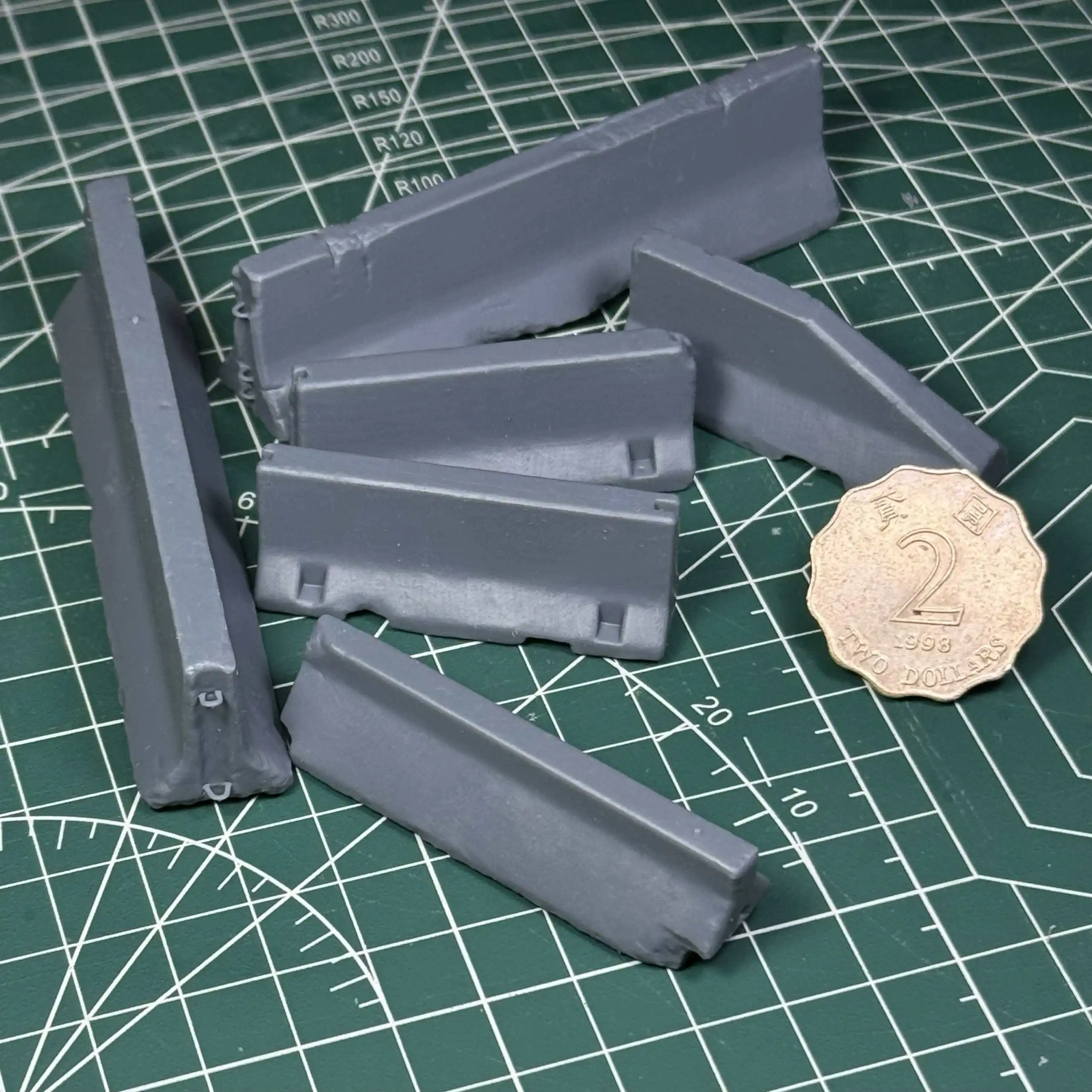 Accessori per scene modello 1/35 Moderna strada Molo di cemento Stampa 3D incolore e autoassemblata S001