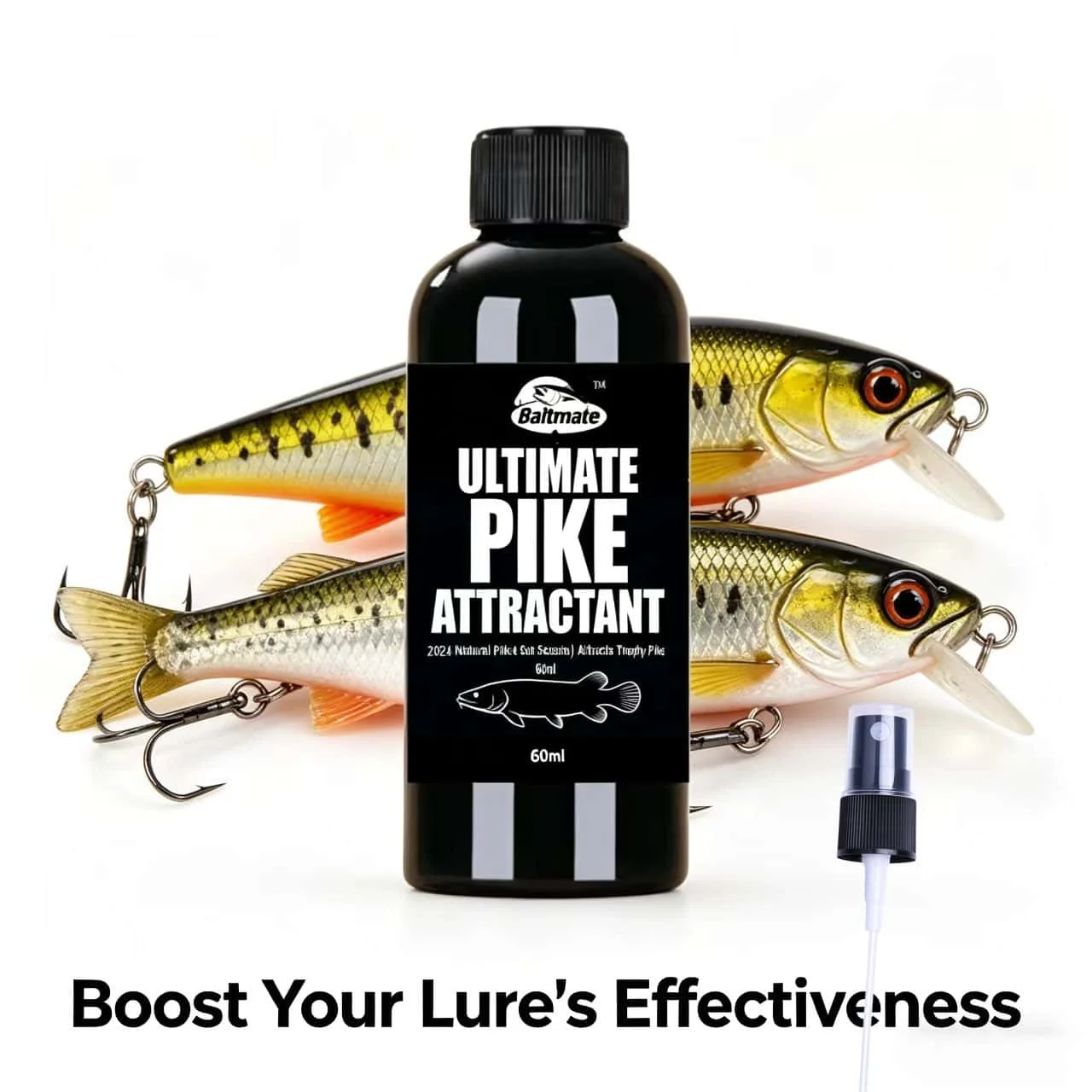 Appât alimentaire à base d'hormones de poisson 60ml/120ml, Spray attractif pour la pêche en mer, Leurre de pêche, Les gros poissons sans obstacle frappent activement le hameçon