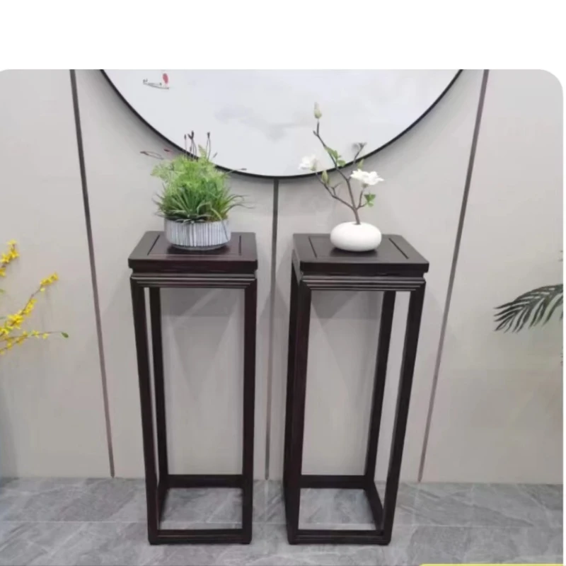 Solid wood Chinese-style table entry entrance table Simple table light luxury entrance cabinet