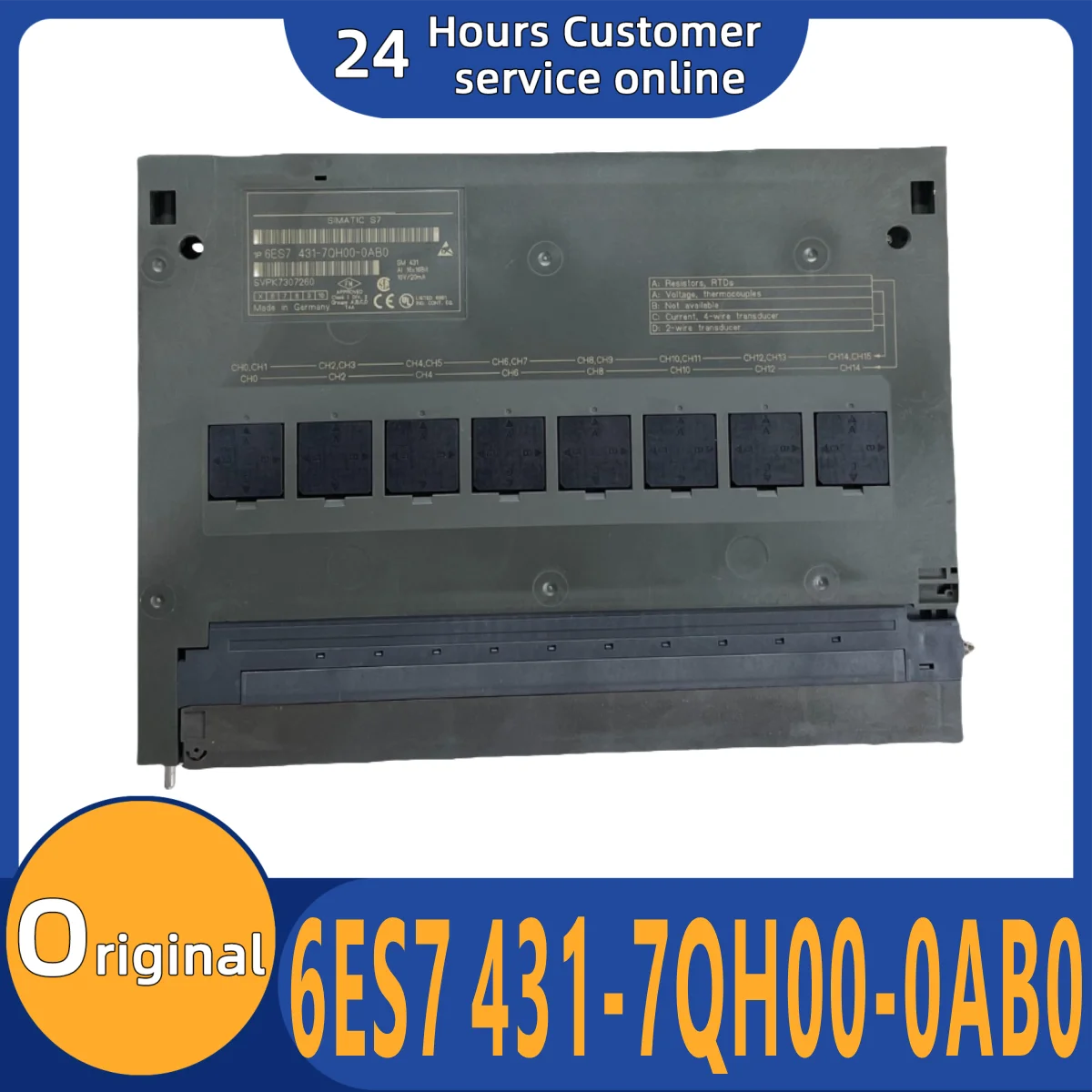 

Новый оригинальный модуль 6ES7 431-7QH00-0AB0 6ES7 431-0HH00-0AB0 6ES7 431-7KF00-0AB0
