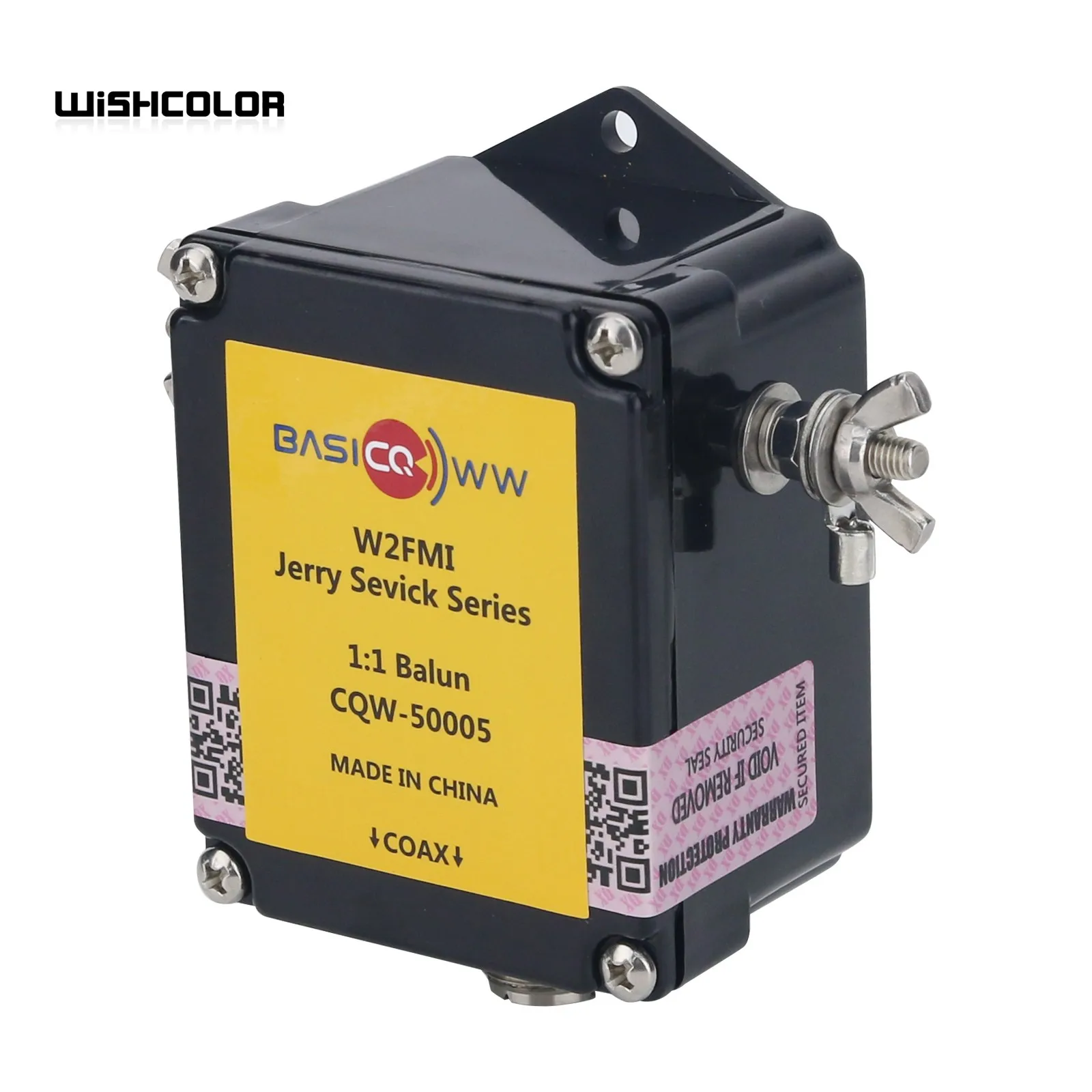 BASICQWW CQW-50005U 50005UC 50005S 50005SC 50005TC QRP Balun 500W 1:1 Balun 1.8-54MHz HF Shortwave Current Antenna Balun