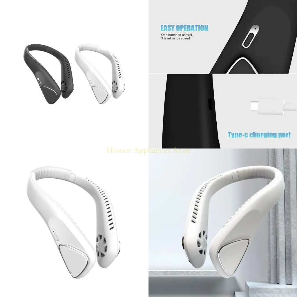 

D0AB Портативный вентилятор вентилятора без блюдина.