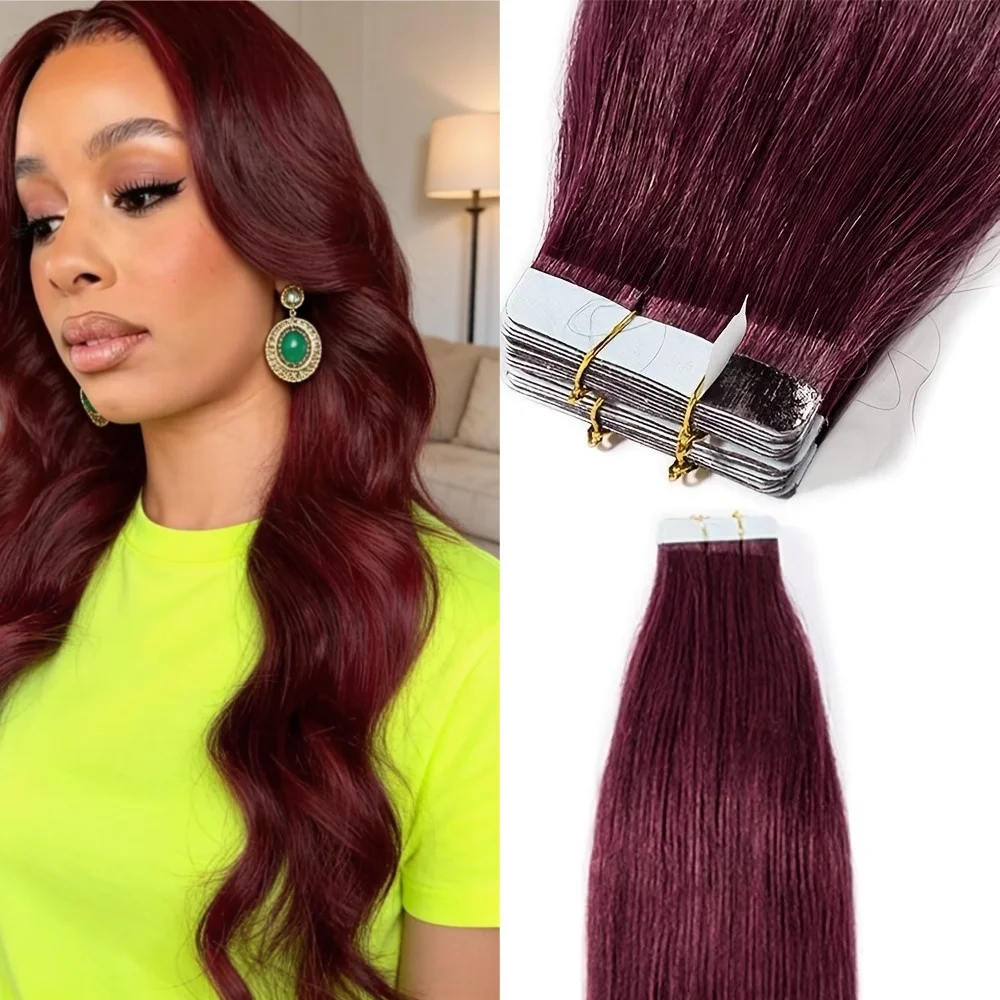 99j-burgundy-red-straight-tape-in-human-hair-extensions-human-hair-tape-ins-50g-pack-skin-weft-tape-hair-extensions-for-women
