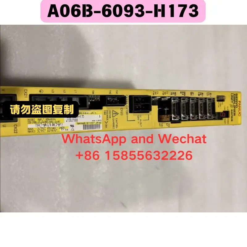 

Used Driver A06B-6093-H173 Functional test OK Fast Shipping
