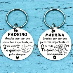 1PC Godmother Chrismtas Gifts from Godchild, Fairy Godmother Keychain for Women