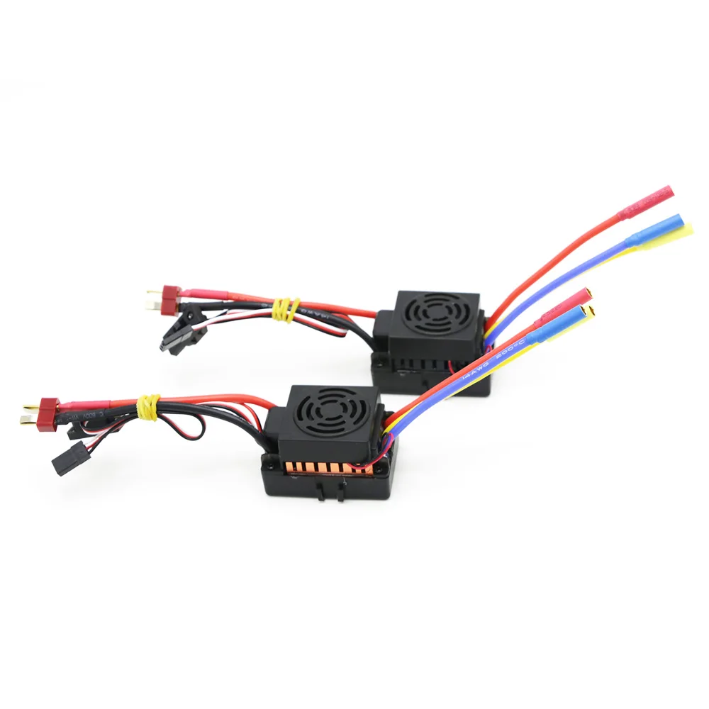 Aggiornamento Sensorless 60A 80A 120A S-80A S-120A Brushless ESC Regolatore di Velocità Elettrico con 5.5V/3A BEC per 1/8 1/10 RC Auto