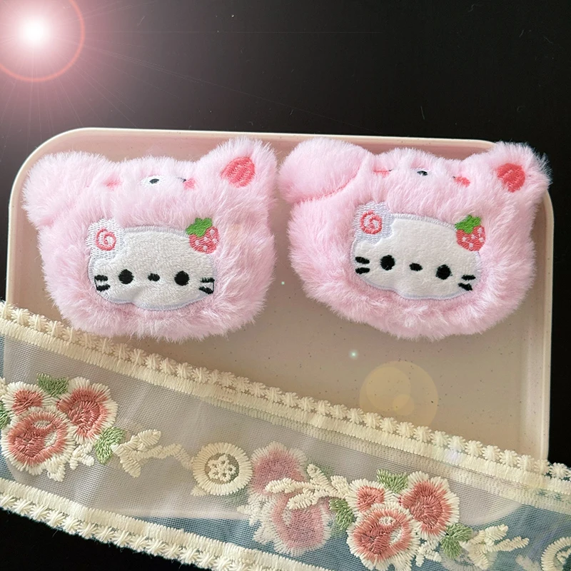 サンリオハローキティぬいぐるみキーホルダーかわいいアニメキティ猫ぬいぐるみペンダントキーリングバッグ装飾車のキーペンダント女の子ギフト