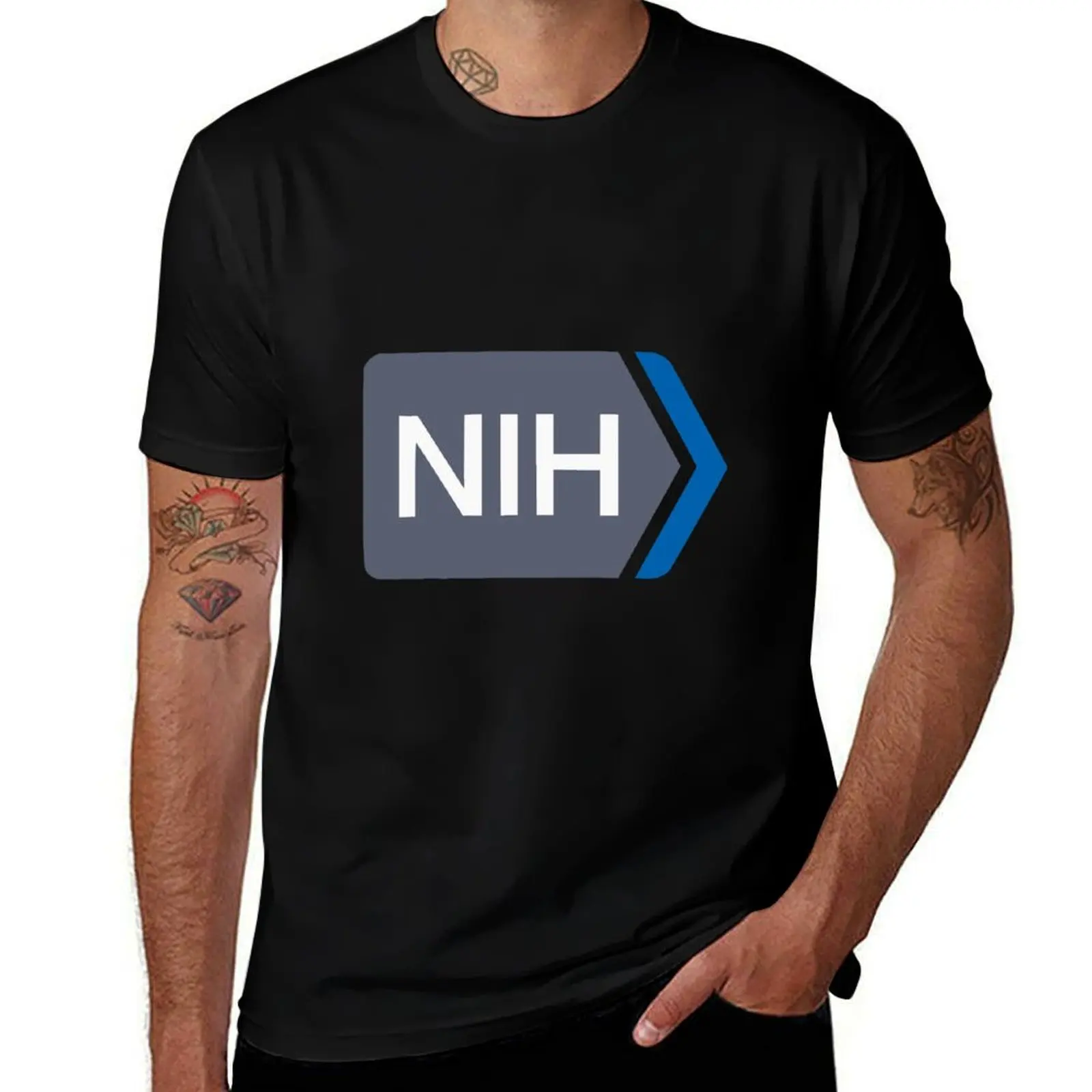 

NIH logo T-Shirt funny t shirts dark humor cotton t shirt pack T-Shirt