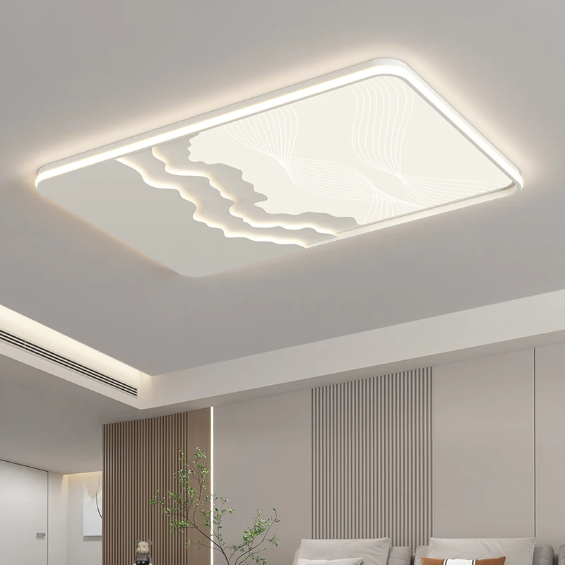 

Modern Wood Grain LED Ceiling Light Square Round LED Modern Flush Mount Lamp for Bedroom Kitchen Living Room Lighting Fixture
