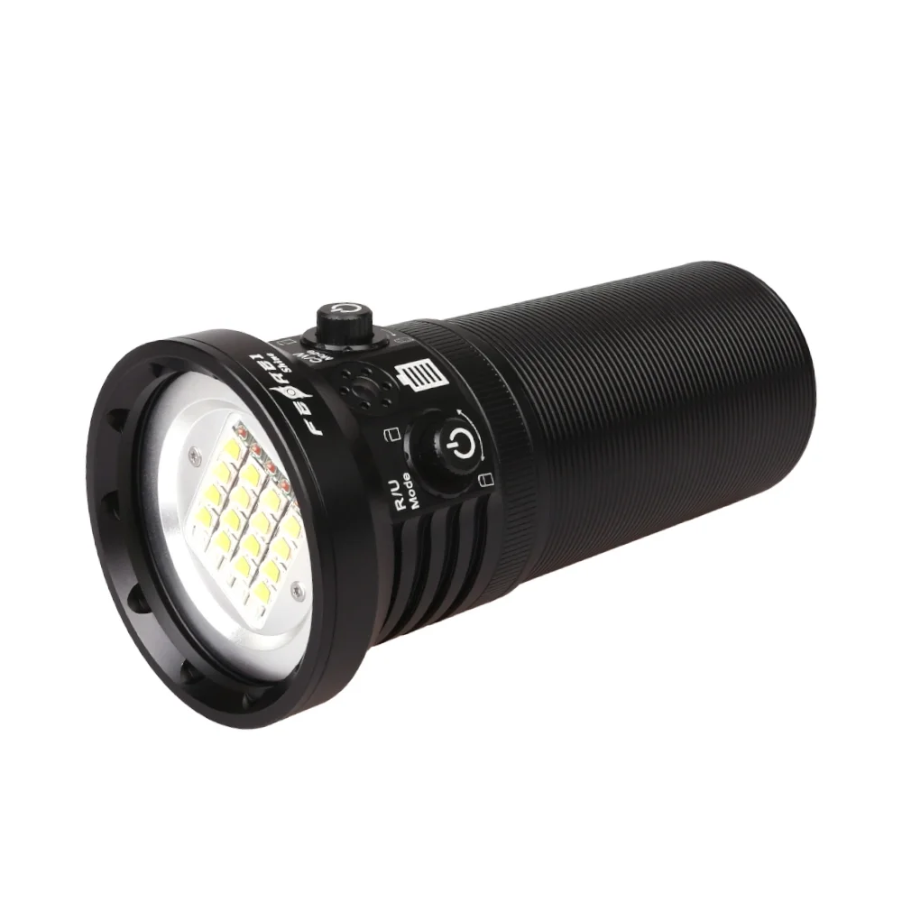

JKGW167 Aviation Grade Search-Rescue Flashlight High-Power LED Long Endurance GoPro Camera Compatible Waterproof