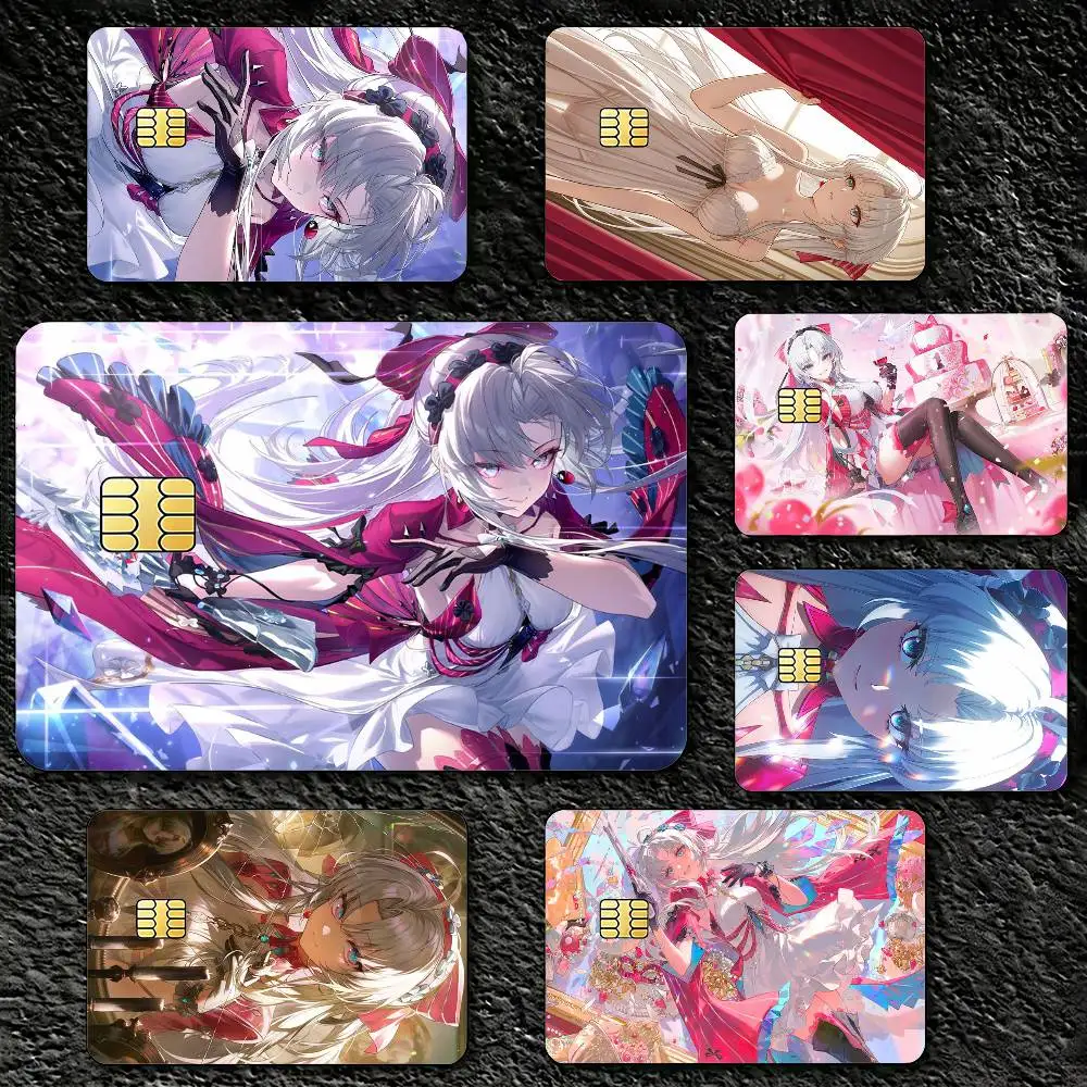 

Wu-thering C-Carlotta W-Waves Sticker Decoration Creative Bank Card Bus Metro Waterproof Sticker