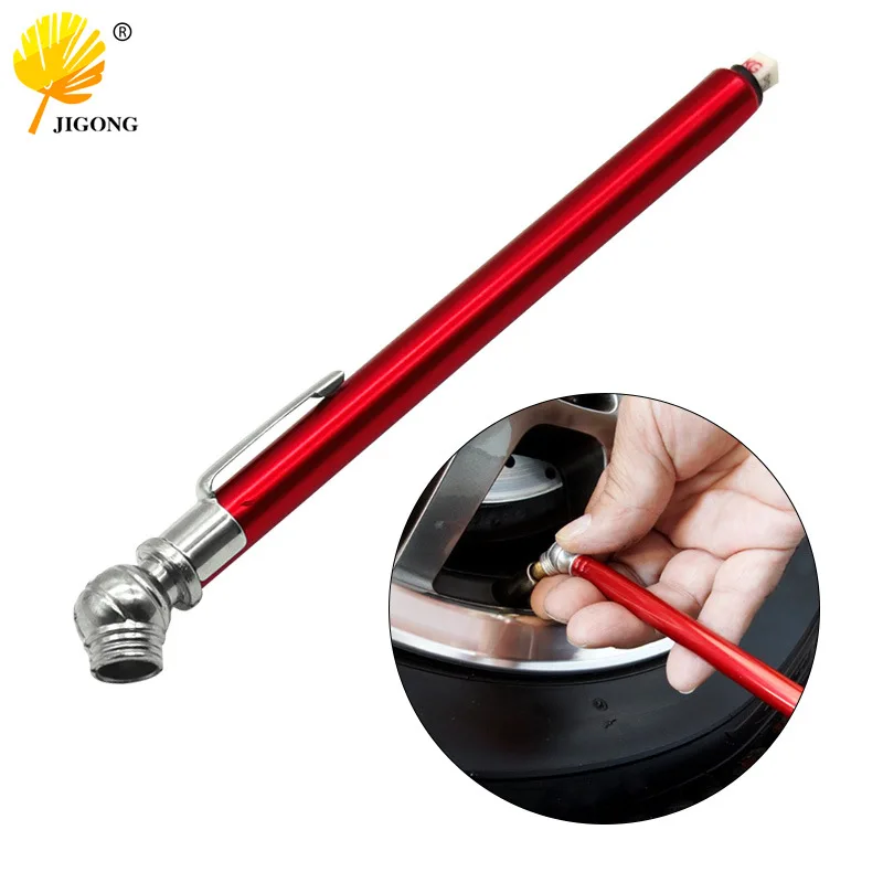 Mechanical tire pressure gauge car  pen 10-120PSI portable