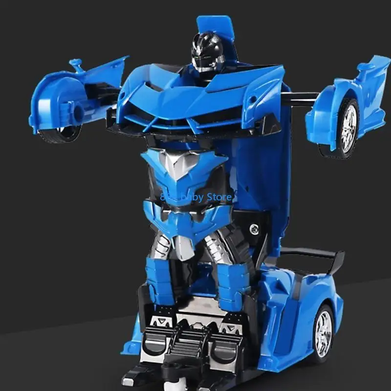 29EE 1:18 Modelo escala Deformación botón Control remoto Deformación Robot Modelo automóvil Control remoto Regalo