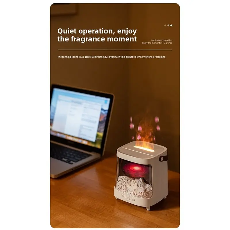 A98I-Aroma Humidifier 200Ml Diffuser 7 Color Light Dual Mist Modes USB Ultrasonic Aromatherapy Airhumidifier