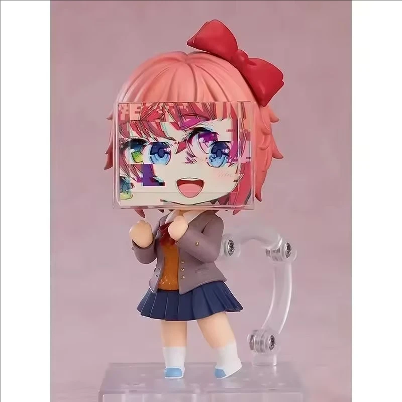 

#2250 Doki Doki Literature Club! Sayori Anime Girl Figure Monika Figurine Model Doll Toys Gifts