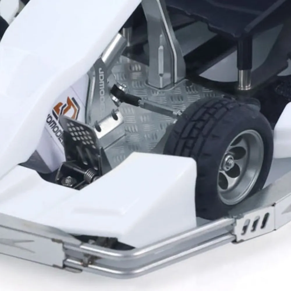 

Радиоуправляемая гоночная модель картинга JDM 1/10 298A 298B KIT, полноприводная, с сервоприводом руля, аккумулятором, пультом ДУ, без подсветки