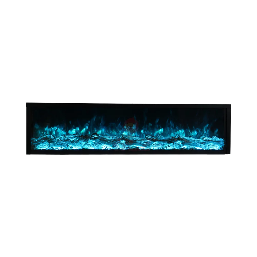 Wholesale Decor Flame Electric Fireplace Heater Insert Wall Mounted Led Smart Luxury Fireplace Electric Fireplace