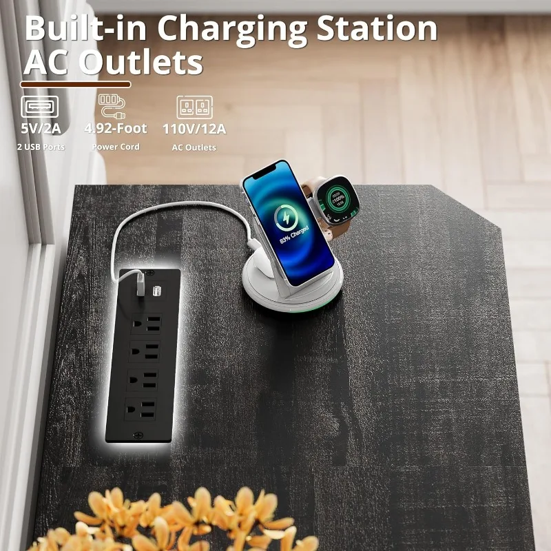 Cómoda de 7 cajones para dormitorio