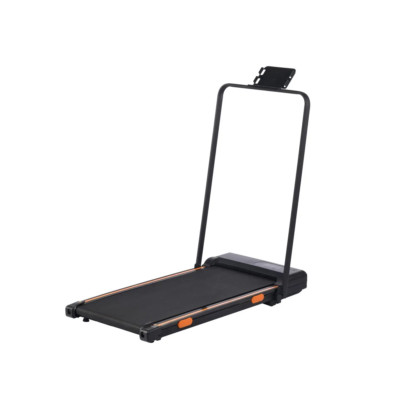 Electric Fitness Equipment Flat Walking Machine Home Office Use Incline Smart Walking Pad Treadmill with Rubber Shock Absorber
