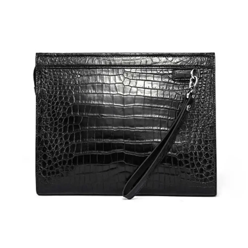 sanpijiang male  business  zipper  men wallet  crocodile  Male clutch bag  leisure  More screens  men bag  business  leisure