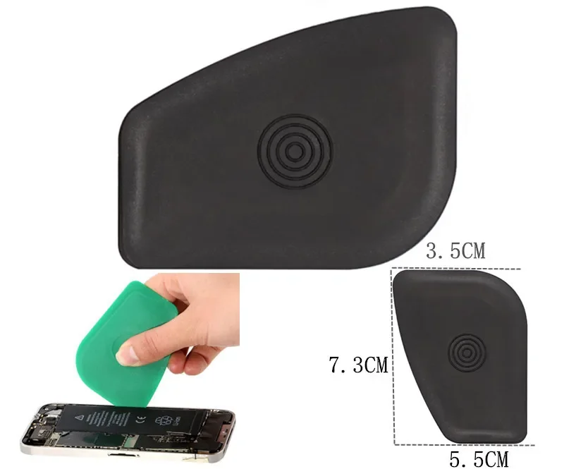 Kit de 12 en 1 de herramientas de apertura para teléfonos móviles, espátulas, cepillos, cuchillas, spudgers, palancas, barretas para desmontaje de pantalla, juego de herramientas 3
