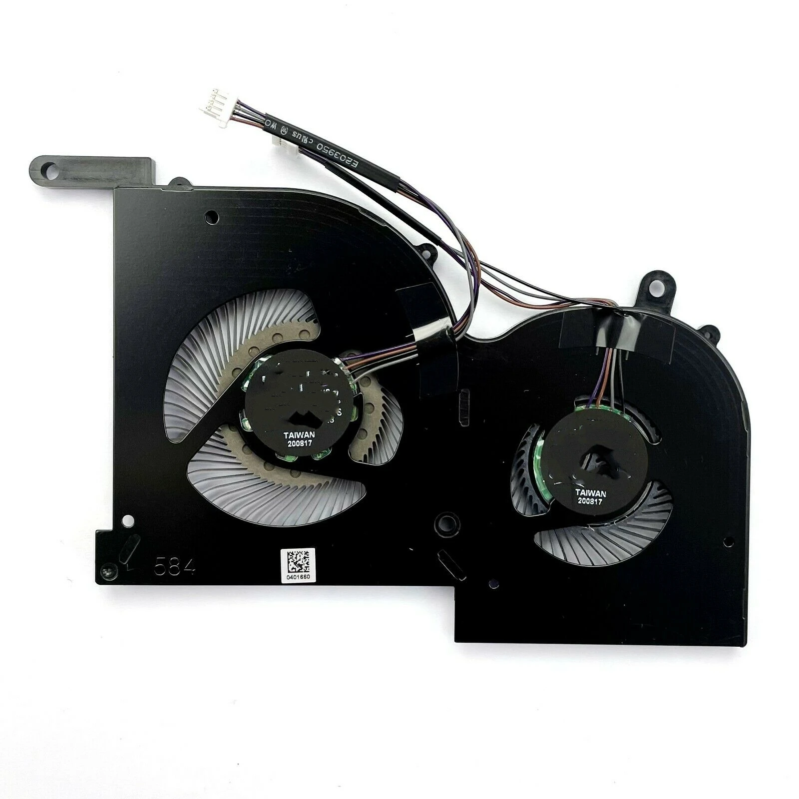 GPU Cooling Fan for MSI GS66 WS66 Stealth 10SD 10SE 10SF 10SFS 10SGS - 4-Pin DC 5V Replacement Fan with Quiet Operation
