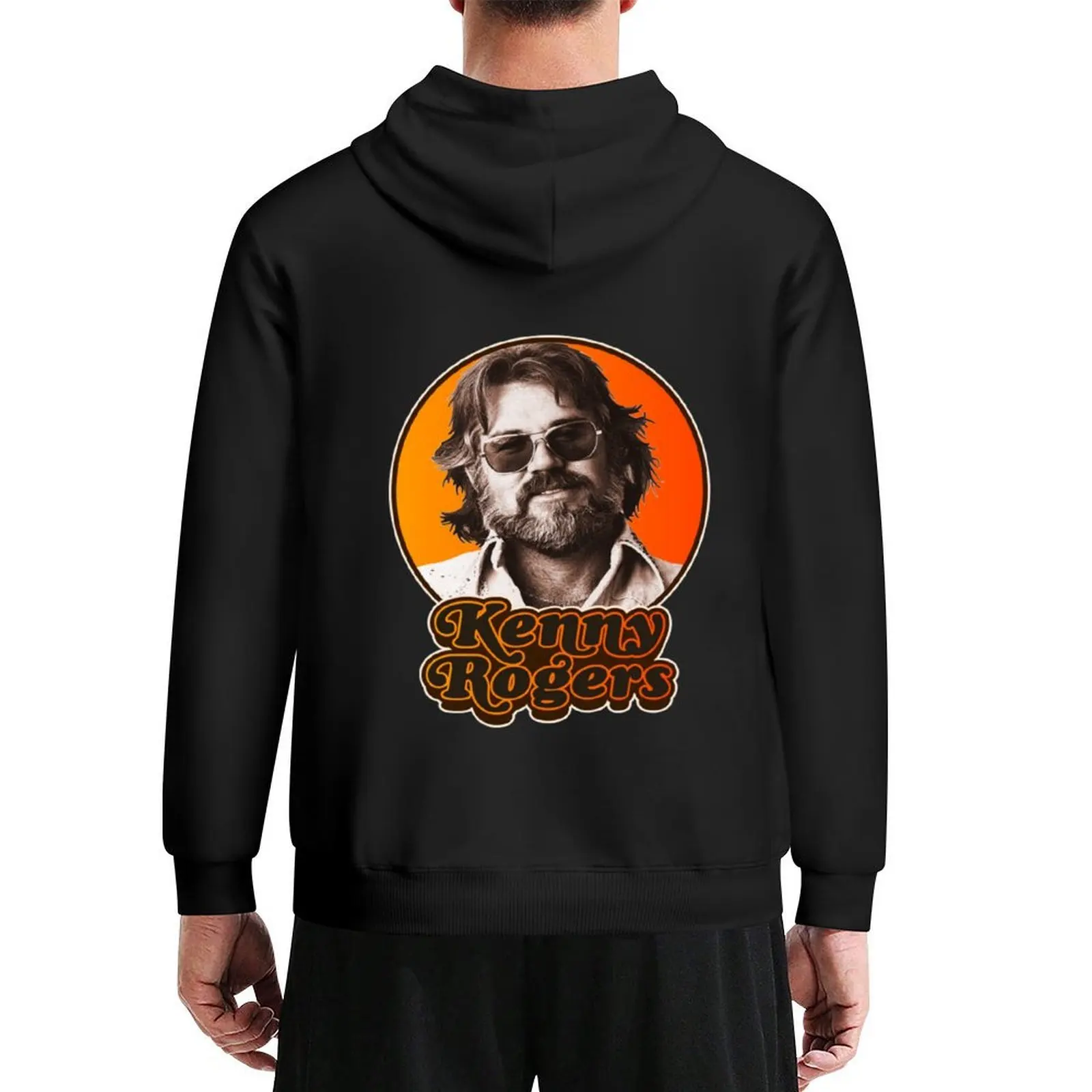 

Retro Kenny Rogers Tribute Hoodie korean autumn clothes mens designer clothes men clothes autumn men's hoodie sweatshirt