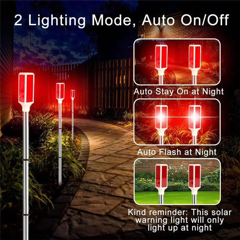 a73k-lot-de-4-lampes-solaires-d’exterieur-marqueurs-de-chaussee-reflechissants-avec-signal-lumineux-d’avertissement-2-modes-lumiere-rouge