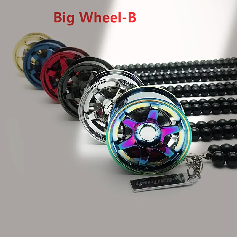 Porte-clés créatif en métal en forme de mini-roue de voiture, accessoire unisexe pour les passionnés d'automobiles, cadeau pour hommes et femmes, amoureux des automobiles
