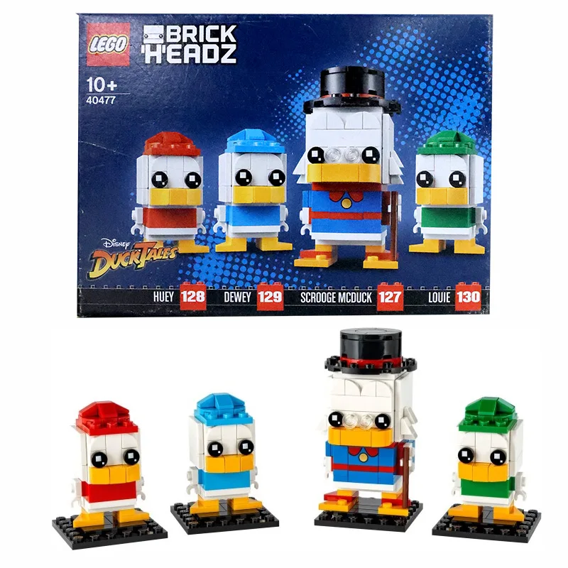 LEGO 40477  Brickheadz Disney Ducktales Scrooge McDuck, Louie, Huey & Dewey