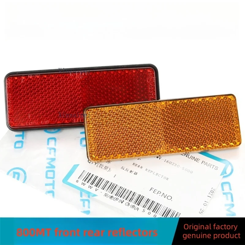 

For CFMOTO 800MT Motorcycle Front Rear Reflector CF800-5 Front Mudguard Reflector Rear License Plate Holder Reflective Sticker