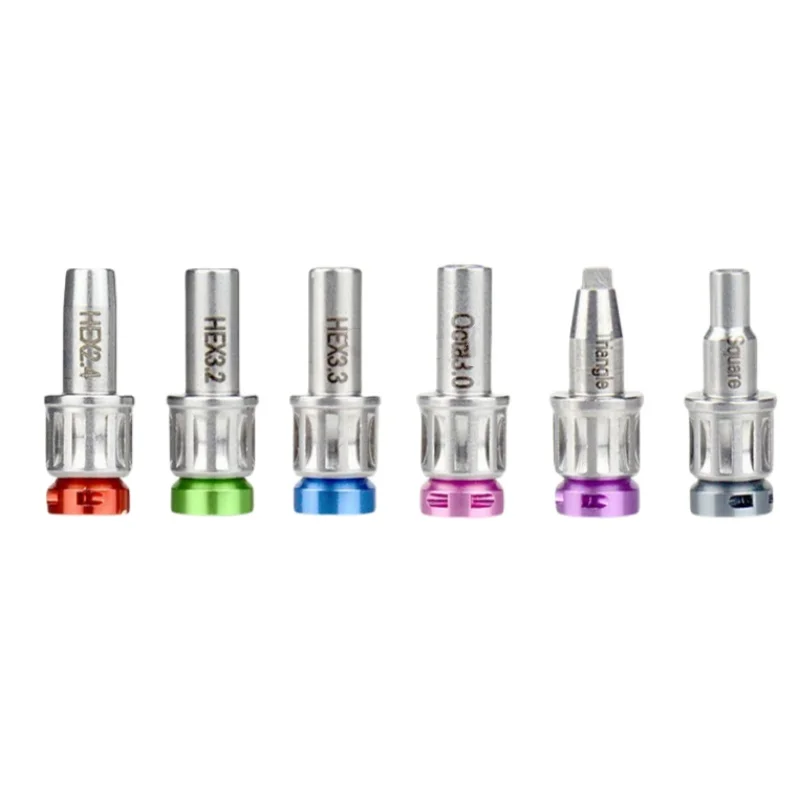 Dental Implant Straight Multi-Unit Abutment Driver Locator Mini Ball Attachment OSS DEN