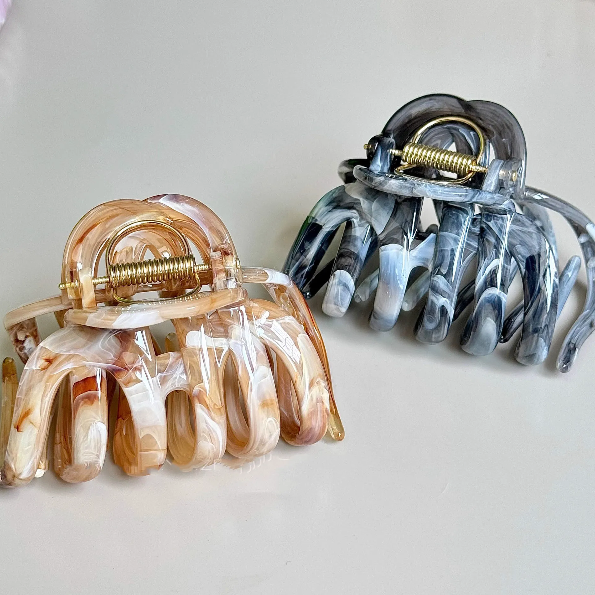 Women's Gentle Sweet Cute Dese - Hair Clip Claw Large ulasan dan harga