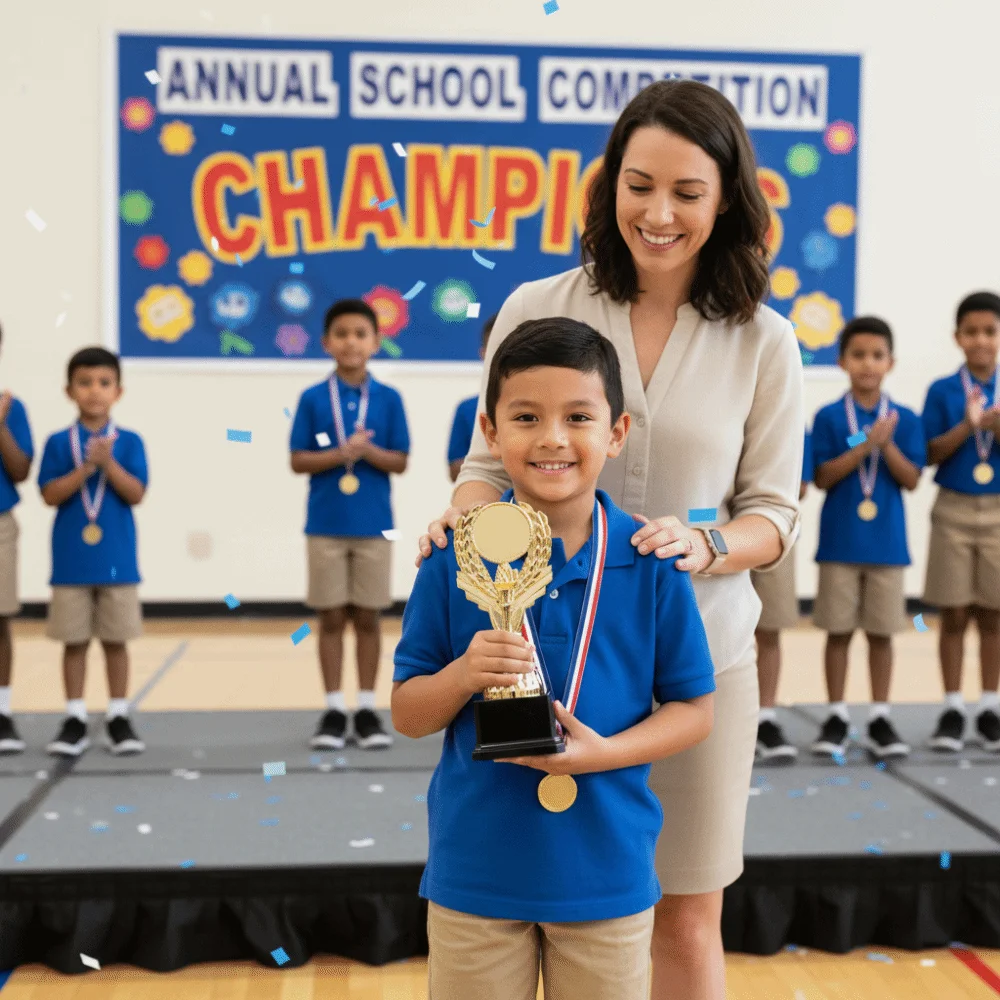 New Gold Gold Trophy Awards Crown School Rewarding Supply Prize Cup Plastic Craft Souvenirs for Team Sport Competition