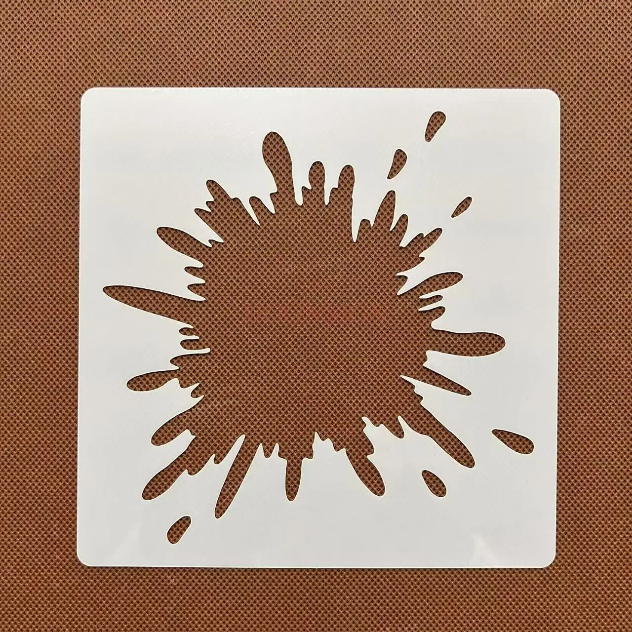 1 шт. капли воды, пятна воды, креативная полая графика, распылительная живопись, настенная живопись, граффити, пластиковая живопись