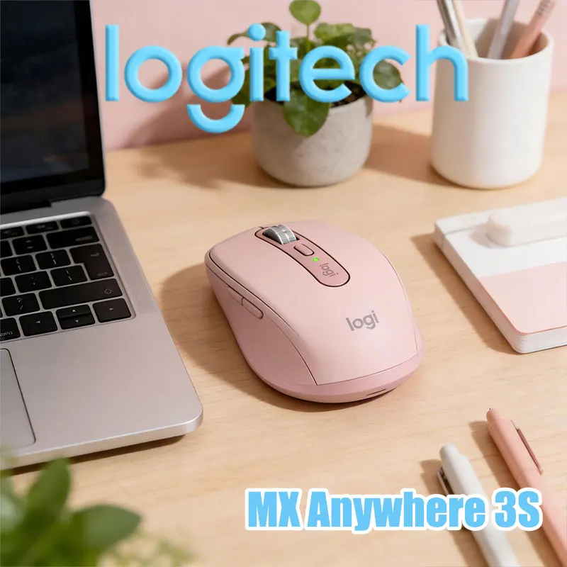 

Беспроводная мышь Logitech MX3S | Оптимизирован для MacBook Pro/Air и iPad с MagSafe Scroll и быстрой зарядкой USB-C, легкий