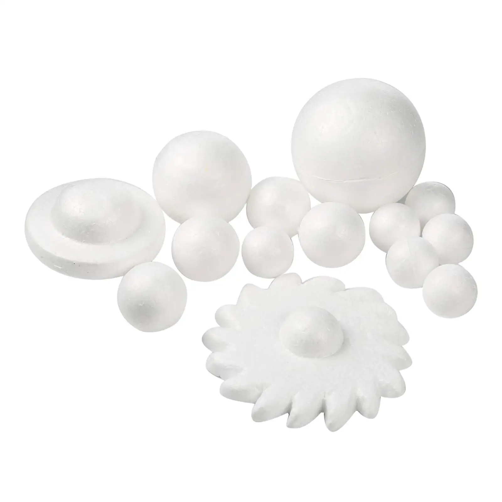 Foam Balls Art Decoration Imagination DIY Spheres Balls for Birthday Modeling Science Projects Flower Arrangement Holiday Party