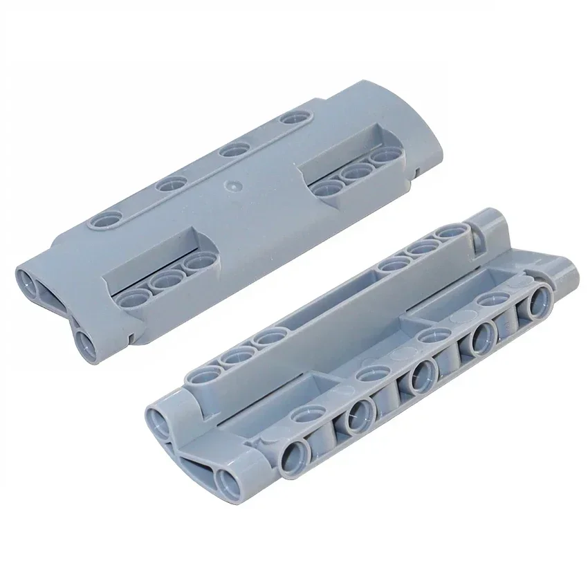 Blocos de construção moc parte 4 pçs tijolos técnicos curvados 11x3 painel 11954 mecânica monta partículas carro brinquedos de alta tecnologia para criança