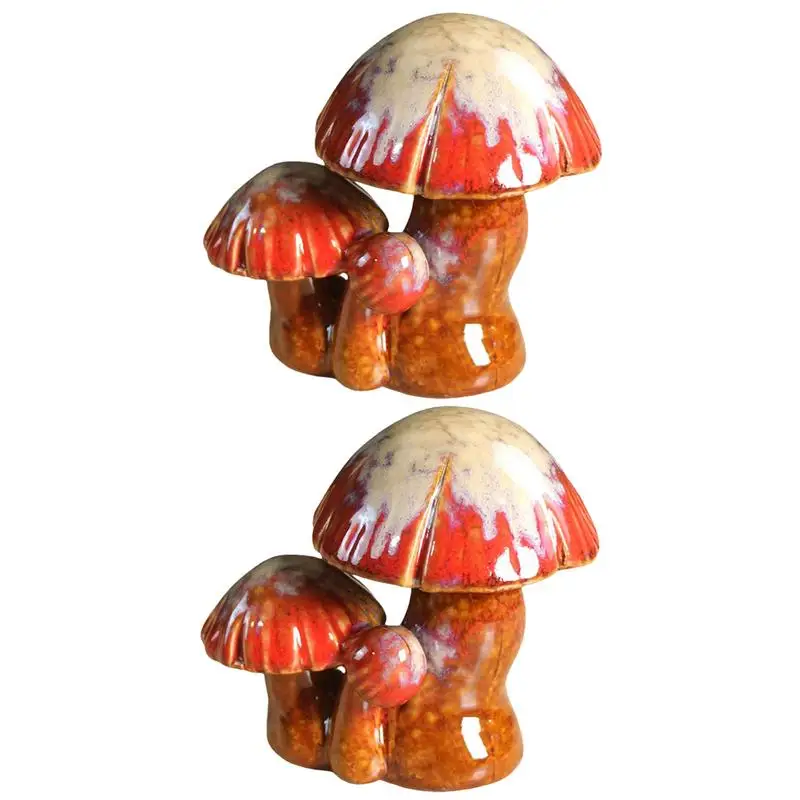 Mushroom Toilet Bolt Covers 2pcs Cute Mushroom Covers Toilet Bathroom Decor Mushroom Resin Toilet Bolt Covers Mushroom Sculpture