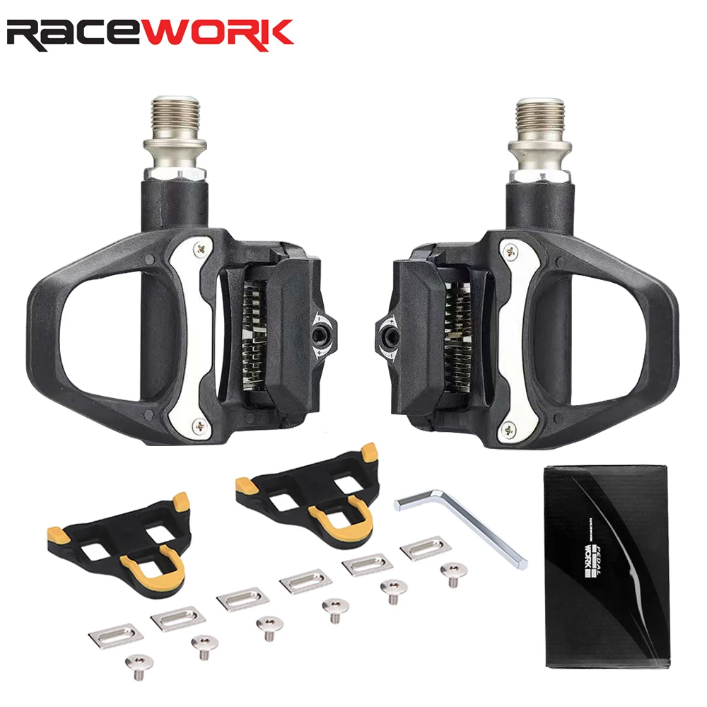 RACEWORK Rennrad-Pedallager, selbstsicherndes Pedal für SHIMANO SPD SL System Fahrradteile